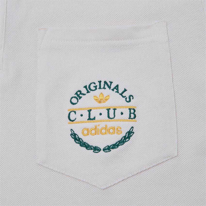 Adidas Originals T-shirts PIQUE POLO HR7898 OFF WHITE
